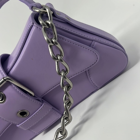 Balenciaga Lindsay Shoulder bag Lavender - Picture 16 of 17